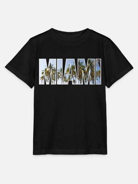 Miami - Stanley/Stella Kinder T-Shirt MINI CREATOR - Schwarz