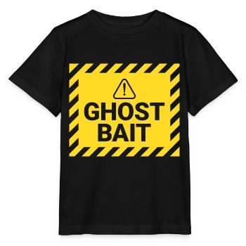 Appât fantôme d’enquêteur paranormal - T-shirt bio MINI CREATOR Stanley/Stella Enfant - noir - Devant - Mikhail (115cm)
