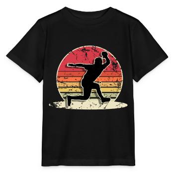 Ping-pong - T-shirt bio MINI CREATOR Stanley/Stella Enfant - noir - Devant - Mikhail (115cm)