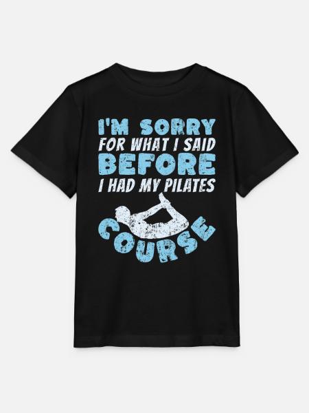 Pilates Exercises - Stanley/Stella Kinder T-Shirt MINI CREATOR  - Schwarz