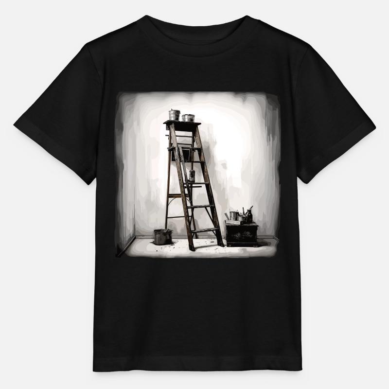 Painter's Passion - Kunst- Und - Stanley/Stella Kinder T-Shirt MINI CREATOR  - Schwarz