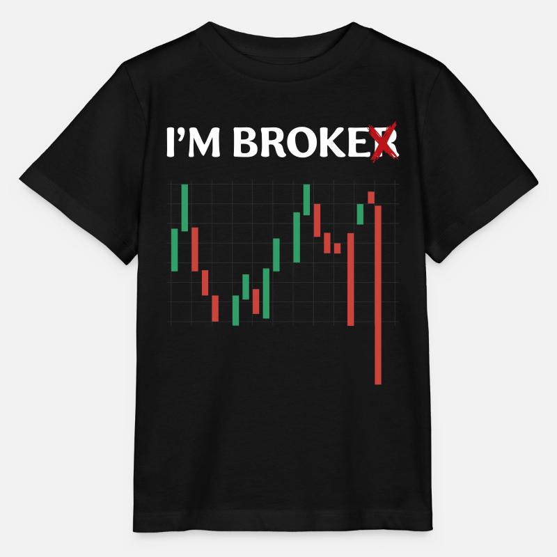 Bourse Bit Trading Millionaire’s Funny - T-shirt bio MINI CREATOR Stanley/Stella Enfant - noir