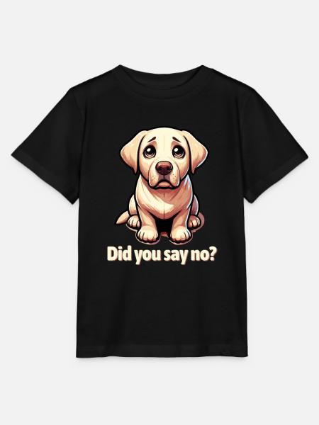 Süßer Labrador Retriever - Stanley/Stella Kinder T-Shirt MINI CREATOR - Schwarz