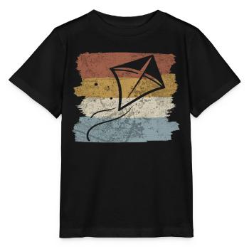 Drachenfliegen Enthusiast Design - Stanley/Stella Kinder T-Shirt MINI CREATOR  - Schwarz - Vorne - Mikhail (115cm)