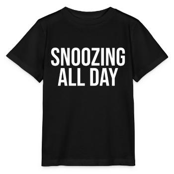 Répéter toute la journée - T-shirt bio MINI CREATOR Stanley/Stella Enfant - noir - Devant - Mikhail (115cm)