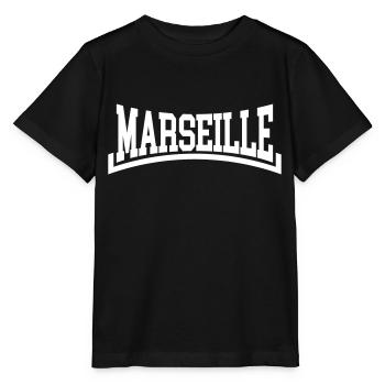 Marseille - Stanley/Stella Kinder T-Shirt MINI CREATOR  - Schwarz - Vorne - Mikhail (115cm)