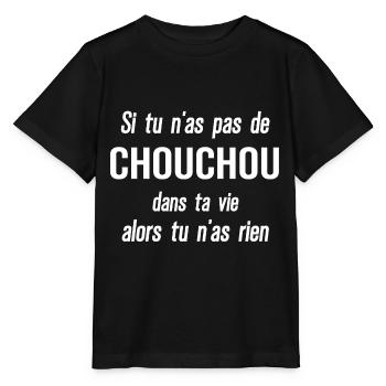 Surnom enfants famille petit chouchou - T-shirt bio MINI CREATOR Stanley/Stella Enfant - noir - Devant - Mikhail (115cm)