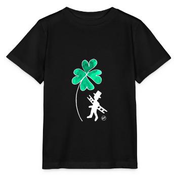 *BAM* be_lucky - Stanley/Stella MINI CREATOR Kids’ T-Shirt - black - Front - Mikhail (115cm)