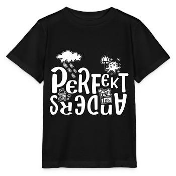 Perfekt Anders Freche Sprüche Lustig - Stanley/Stella Kinder T-Shirt MINI CREATOR  - Schwarz - Vorne - Mikhail (115cm)