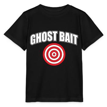 Appât fantôme Paranormal Cible Chasseur d’ - T-shirt bio MINI CREATOR Stanley/Stella Enfant - noir - Devant - Mikhail (115cm)