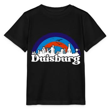 Duisburg Stadt Industrie Kohle Ruhrpott - Stanley/Stella Kinder T-Shirt MINI CREATOR  - Schwarz - Vorne - Mikhail (115cm)