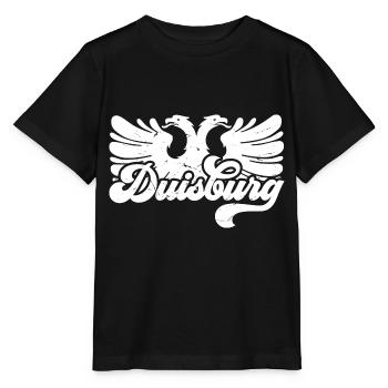 Duisburg Stadt Industrie Kohle Ruhrpott - Stanley/Stella Kinder T-Shirt MINI CREATOR  - Schwarz - Vorne - Mikhail (115cm)