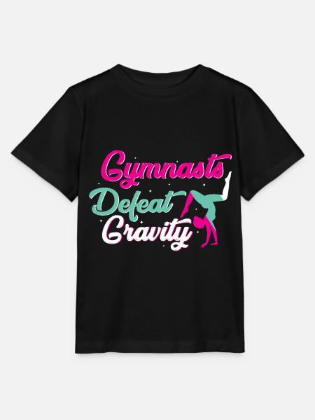 Gymnastik Training Fitness Gym - Stanley/Stella Kinder T-Shirt MINI CREATOR  - Schwarz