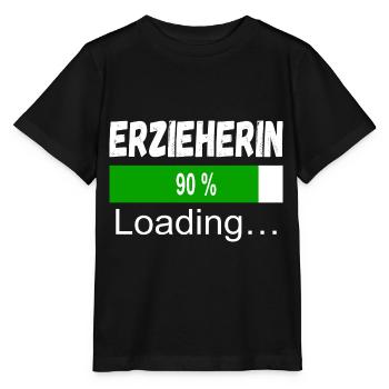 Erzieherin Ausbildung - Stanley/Stella Kinder T-Shirt MINI CREATOR  - Schwarz - Vorne - Mikhail (115cm)