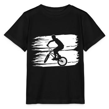 BMX · - Maglietta per bambini MINI CREATOR di Stanley/Stella - nero - Fronte - Mikhail (115cm)