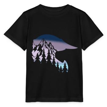 full face helmet downhill bike - Stanley/Stella MINI CREATOR Kids’ T-Shirt - black - Front - Mikhail (115cm)