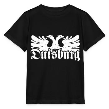 Duisburg Stadt Industrie Kohle Ruhrpott - Stanley/Stella Kinder T-Shirt MINI CREATOR  - Schwarz - Vorne - Mikhail (115cm)