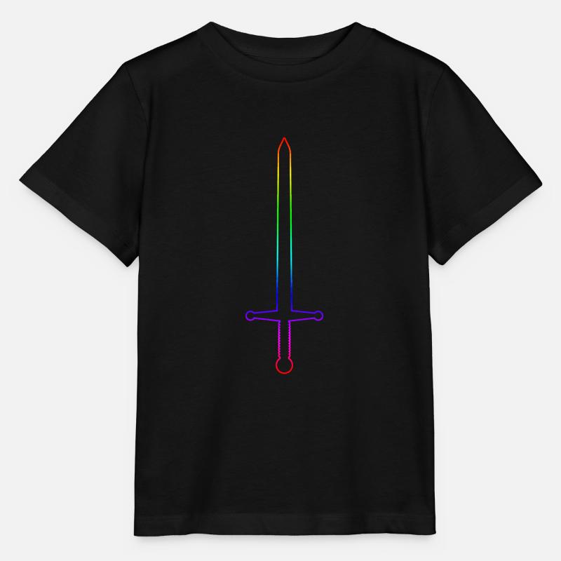 Épée - T-shirt bio MINI CREATOR Stanley/Stella Enfant - noir