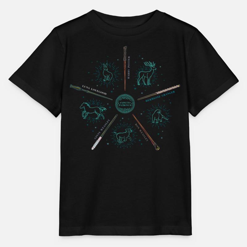 Harry Potter Expecto Patronum - T-shirt bio MINI CREATOR Stanley/Stella Enfant - noir