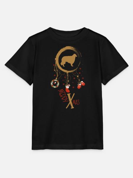Barsoi Weihnachten Weihnachtstraumfänger - Stanley/Stella Kinder T-Shirt MINI CREATOR - Schwarz