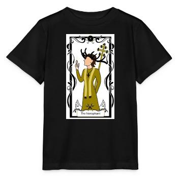 Le hiérophante  - T-shirt bio MINI CREATOR Stanley/Stella Enfant - noir - Devant - Mikhail (115cm)