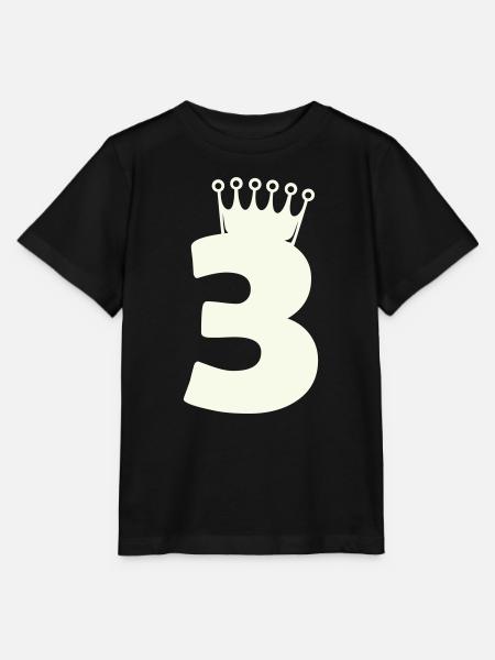 3_krone - Stanley/Stella Kinder T-Shirt MINI CREATOR  - Schwarz