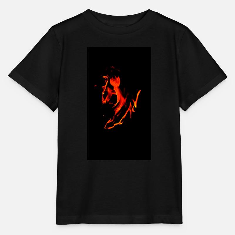 Feu - T-shirt bio MINI CREATOR Stanley/Stella Enfant - noir