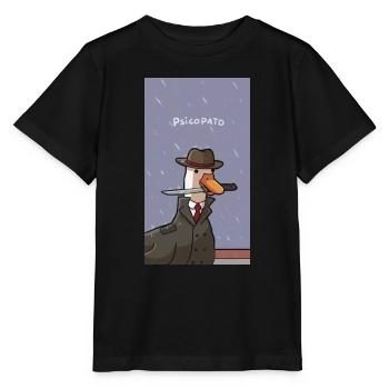 Meme Duck - T-shirt bio MINI CREATOR Stanley/Stella Enfant - noir - Devant - Mikhail (115cm)