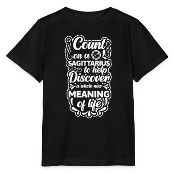 Horoskop Geburtstag Dezember - Stanley/Stella Kinder T-Shirt MINI CREATOR  - Schwarz - Vorne - Mikhail (115cm)