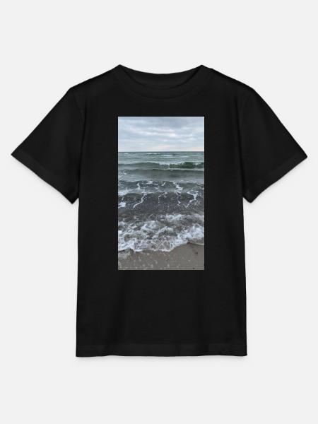 meer - Stanley/Stella Kinder T-Shirt MINI CREATOR  - Schwarz
