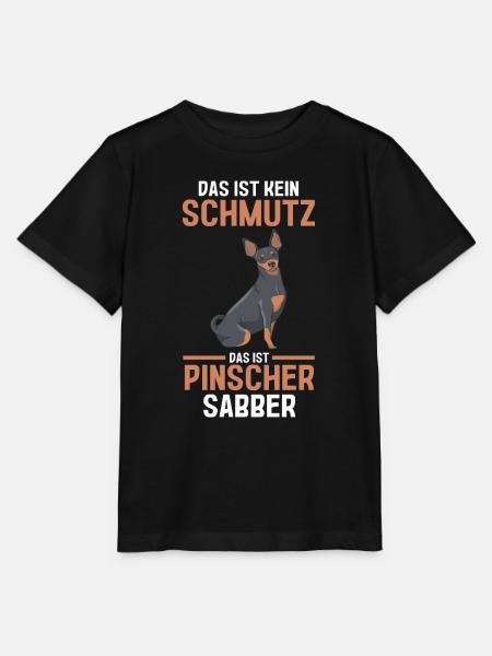 Hund Pinscher - Stanley/Stella Kinder T-Shirt MINI CREATOR - Schwarz