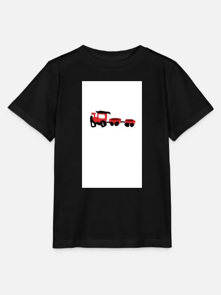 Eisenbahn - Stanley/Stella Kinder T-Shirt MINI CREATOR - Schwarz