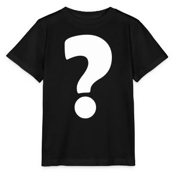 Question mark 1 - Stanley/Stella MINI CREATOR Kids’ T-Shirt - black - Front - Mikhail (115cm)