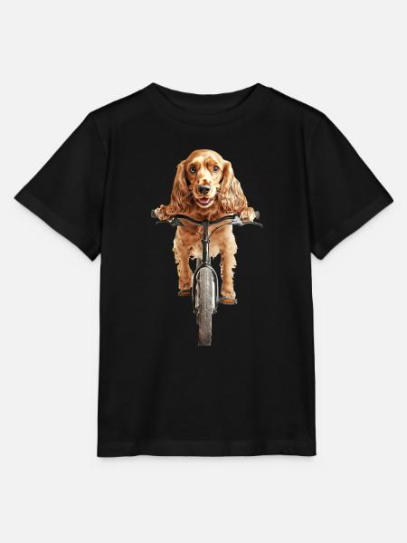 Cocker Spaniel - Stanley/Stella Kinder T-Shirt MINI CREATOR - Schwarz