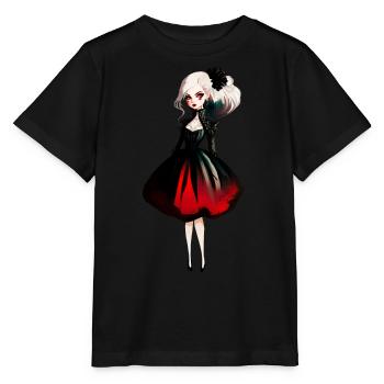 Madame Red - Stanley/Stella Kinder T-Shirt MINI CREATOR  - Schwarz - Vorne - Mikhail (115cm)