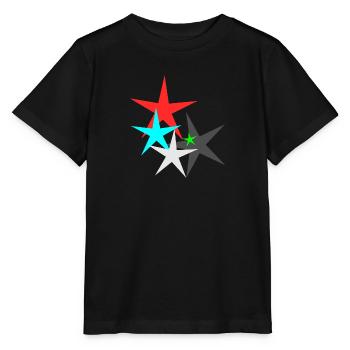 Star Star - Stanley/Stella MINI CREATOR Kids’ T-Shirt - black - Front - Mikhail (115cm)