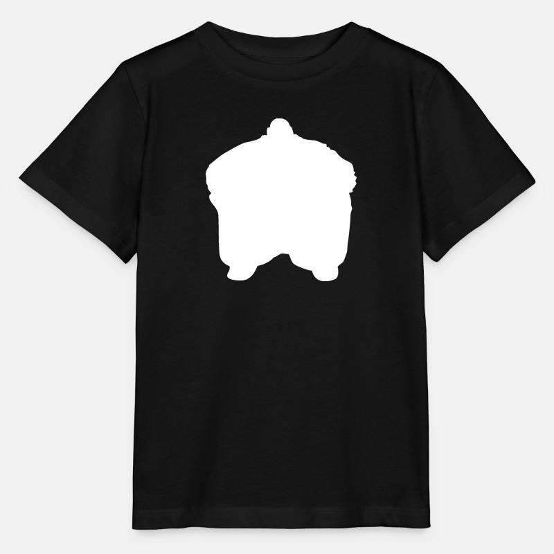 dicker Mann weiss - Stanley/Stella Kinder T-Shirt MINI CREATOR  - Schwarz