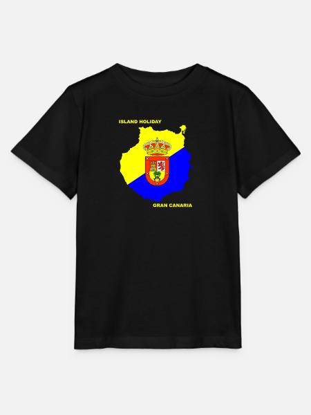 Gran Canaria Holiday Urlaub - Stanley/Stella Kinder T-Shirt MINI CREATOR - Schwarz