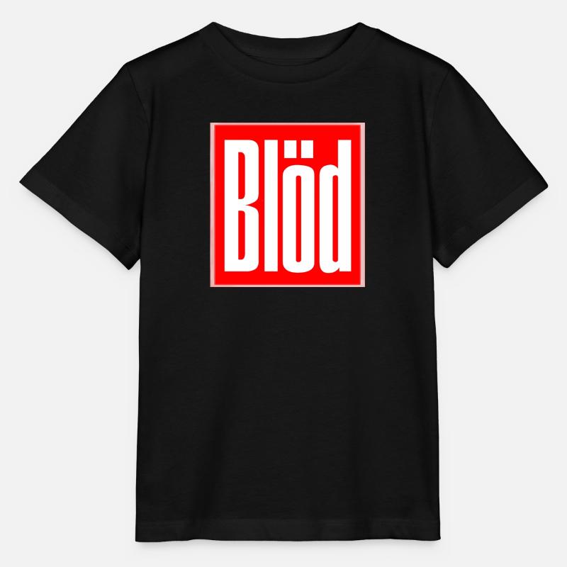 Blöd - Stanley/Stella Kinder T-Shirt MINI CREATOR  - Schwarz