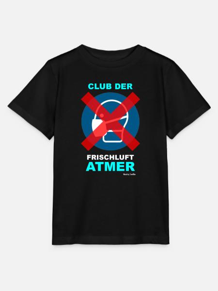 Club der Frischluftatmer - Design von Tonifilm - Stanley/Stella Kinder T-Shirt MINI CREATOR  - Schwarz