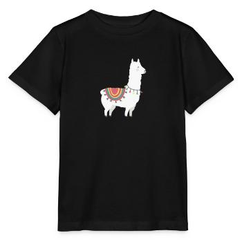 lama - T-shirt bio MINI CREATOR Stanley/Stella Enfant - noir - Devant - Mikhail (115cm)
