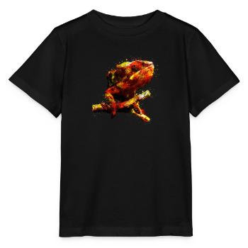 gxp perfect chamaeleon chameleon - Stanley/Stella Kinder T-Shirt MINI CREATOR  - Schwarz - Vorne - Mikhail (115cm)