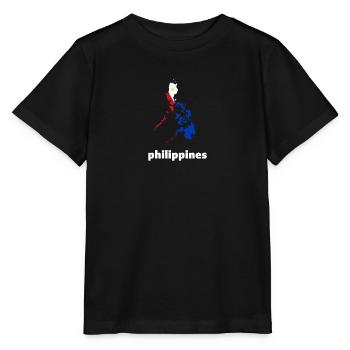 Philippines Philippines vacances - T-shirt bio MINI CREATOR Stanley/Stella Enfant - noir - Devant - Mikhail (115cm)