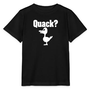 Quack - Stanley/Stella MINI CREATOR Kids’ T-Shirt - black - Front - Mikhail (115cm)