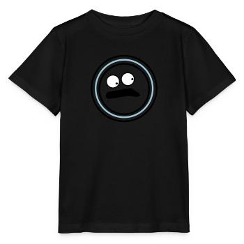 Cute emotional face huh - Stanley/Stella MINI CREATOR Kids’ T-Shirt - black - Front - Mikhail (115cm)