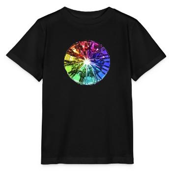 Colorful stone - Stanley/Stella MINI CREATOR Kids’ T-Shirt - black - Front - Mikhail (115cm)