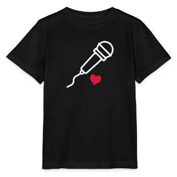 sing - Stanley/Stella MINI CREATOR Kids’ T-Shirt - black - Front - Mikhail (115cm)