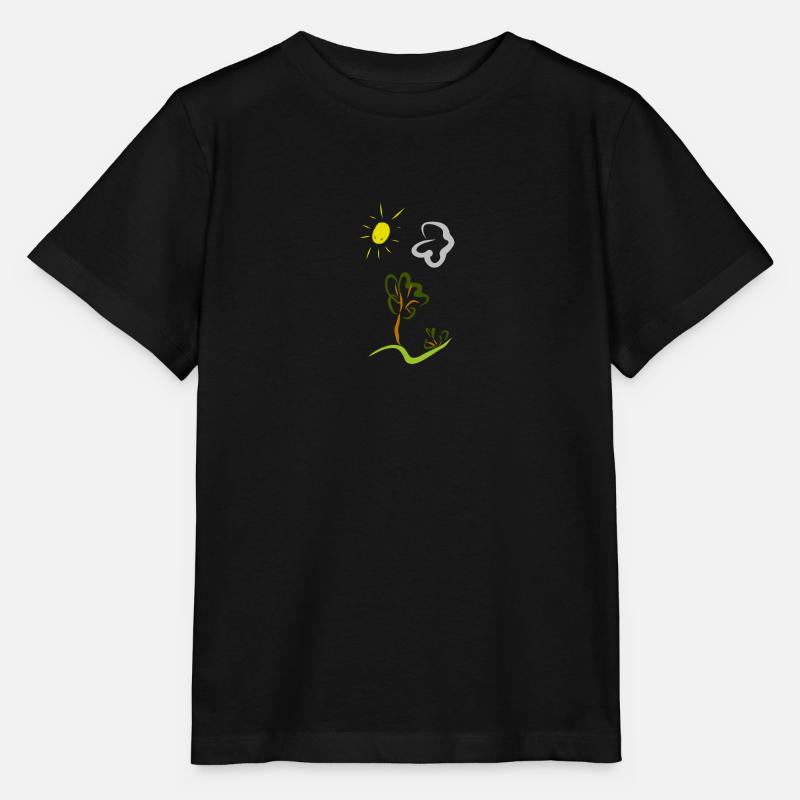 Natur - Stanley/Stella Kinder T-Shirt MINI CREATOR - Schwarz