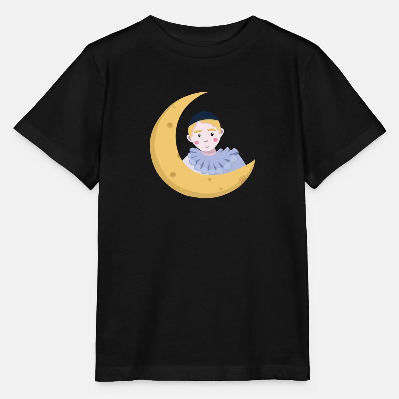 Pierrot - Stanley/Stella Kinder T-Shirt MINI CREATOR - Schwarz