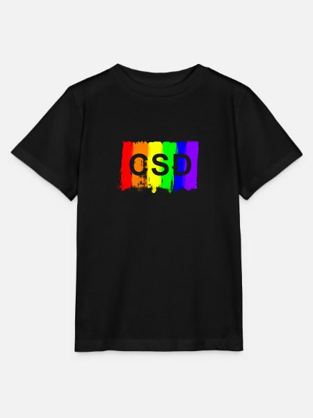 CSD Pinsel - Stanley/Stella Kinder T-Shirt MINI CREATOR  - Schwarz